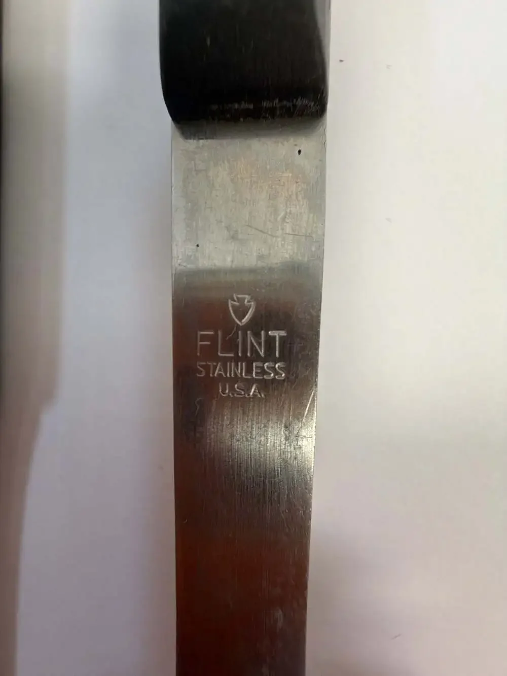 Vintage‎ Flint Stainless USA 2-Piece Carving Fork Set